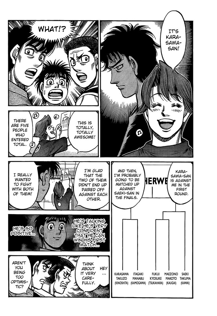 Hajime no Ippo Chapter 859 — page 4