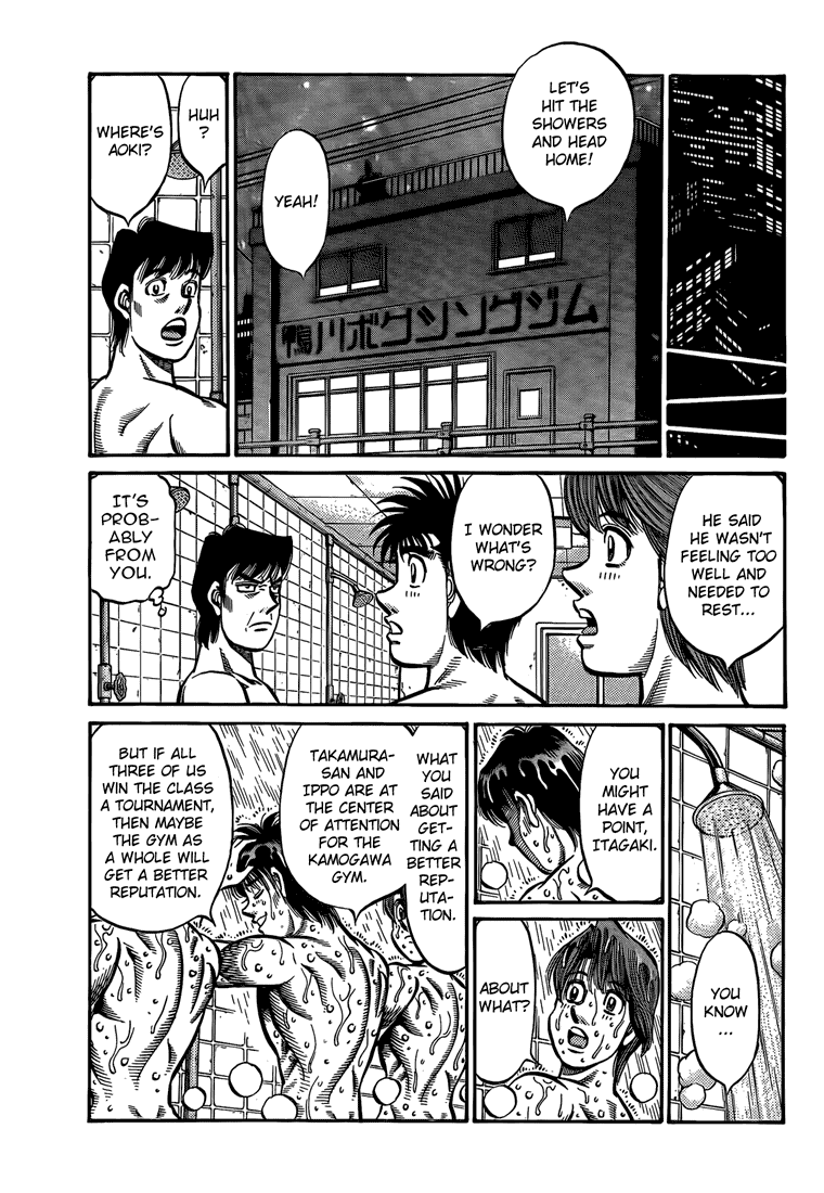 Hajime no Ippo Chapter 859 — page 9