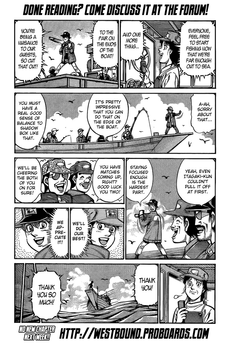 Hajime no Ippo Chapter 859 — page 15