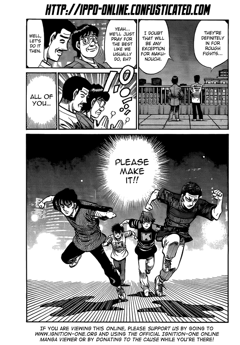 Hajime no Ippo Chapter 860 — page 3