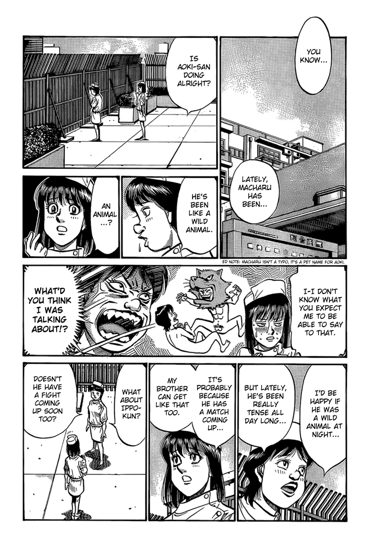 Hajime no Ippo Chapter 860 — page 12