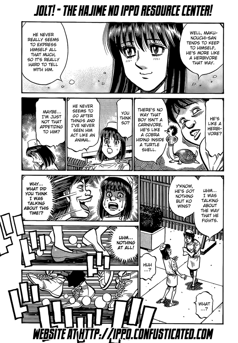 Hajime no Ippo Chapter 860 — page 13