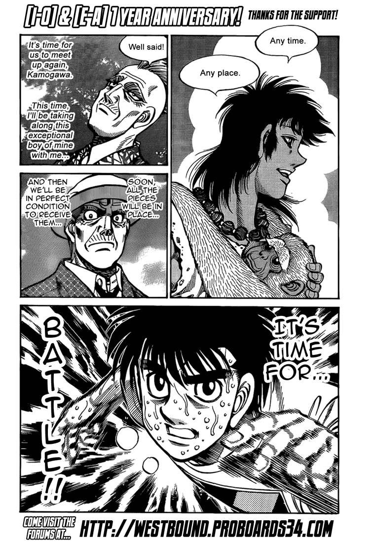 Hajime no Ippo Chapter 860 — page 18