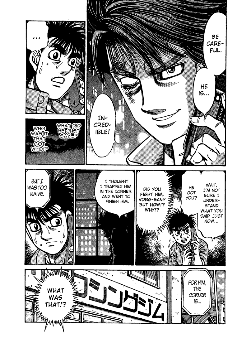 Hajime no Ippo Chapter 862 — page 3