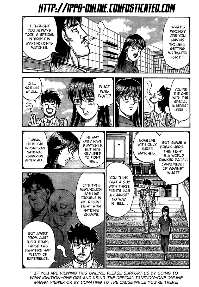 Hajime no Ippo Chapter 863 — page 3