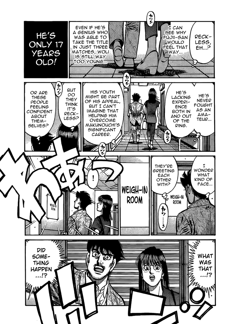 Hajime no Ippo Chapter 863 — page 5