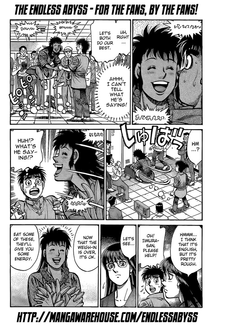 Hajime no Ippo Chapter 863 — page 7