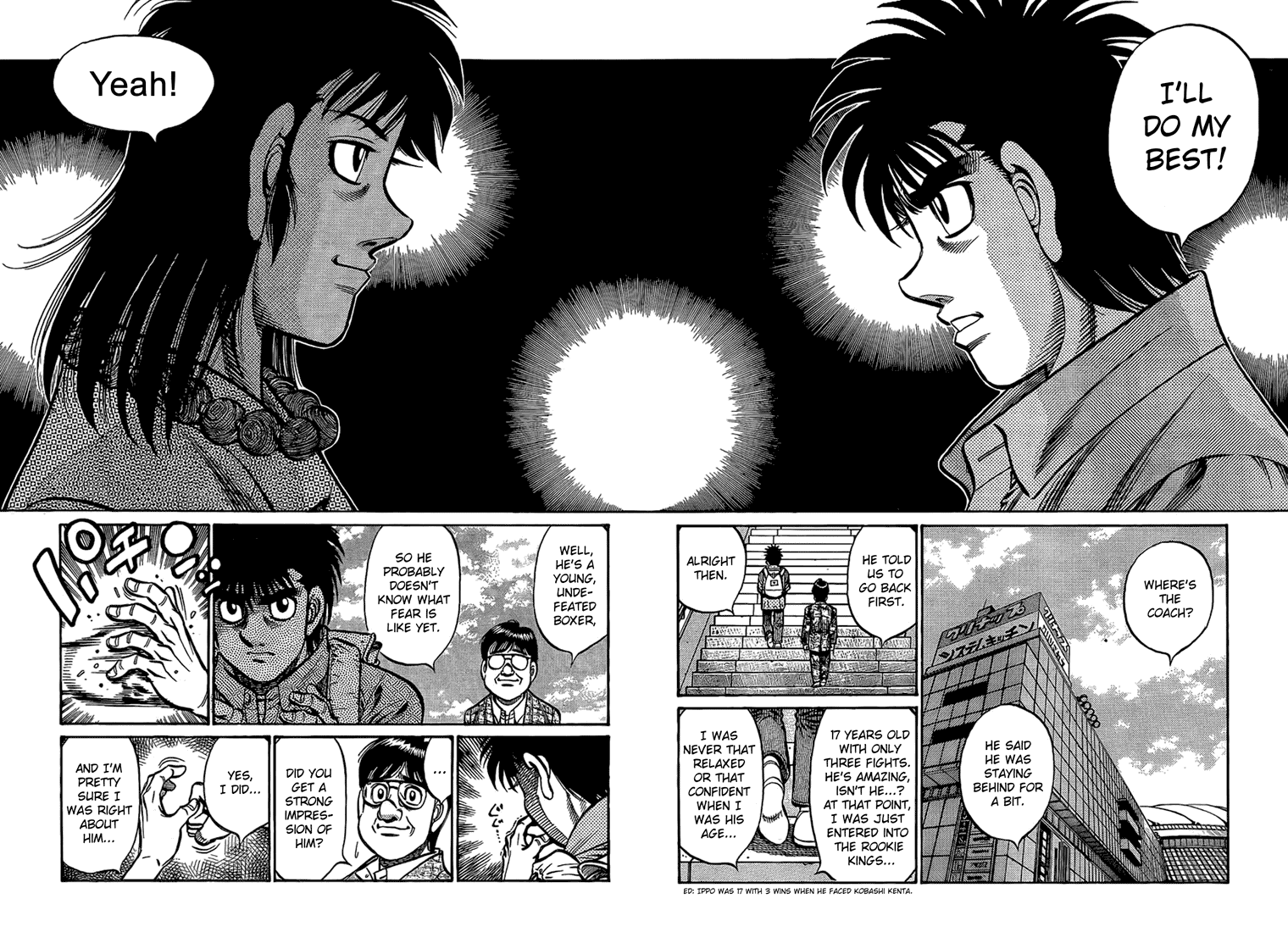 Hajime no Ippo Chapter 863 — page 11