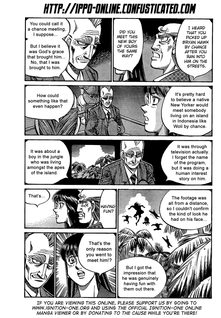Hajime no Ippo Chapter 864 — page 3