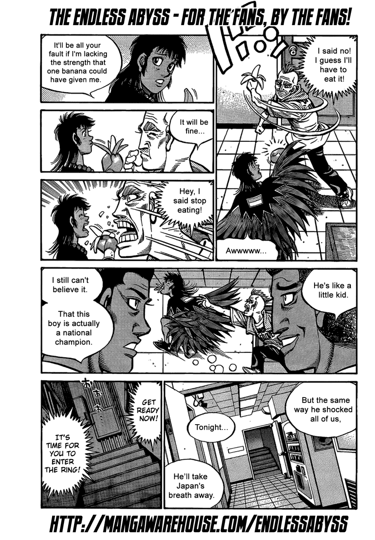 Hajime no Ippo Chapter 865 — page 8