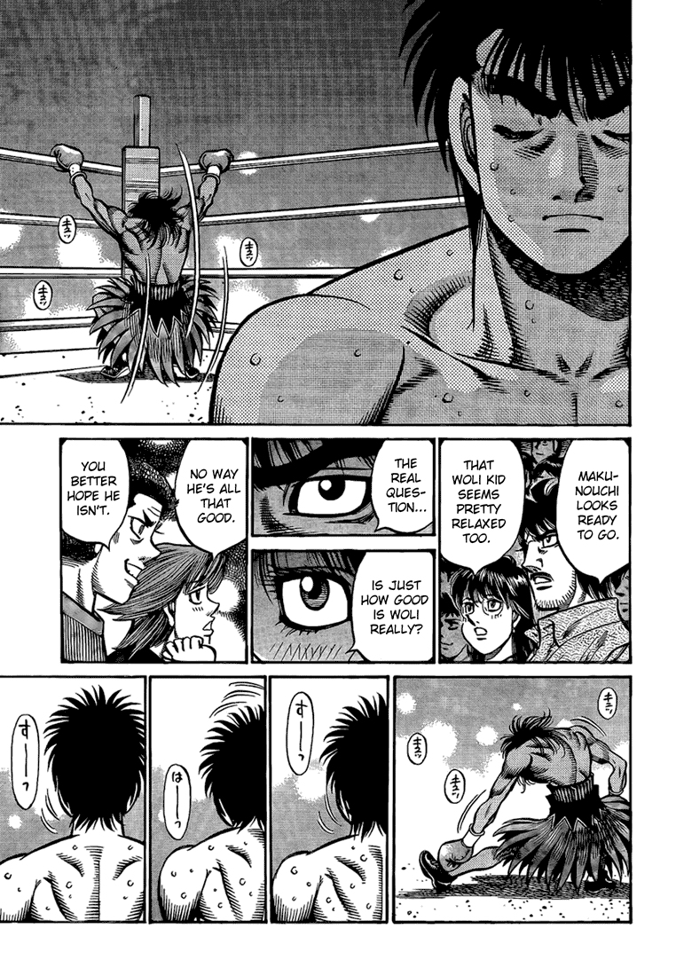 Hajime no Ippo Chapter 865 — page 15