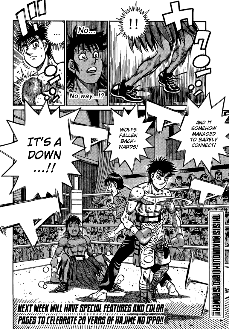 Hajime no Ippo Chapter 867 — page 15