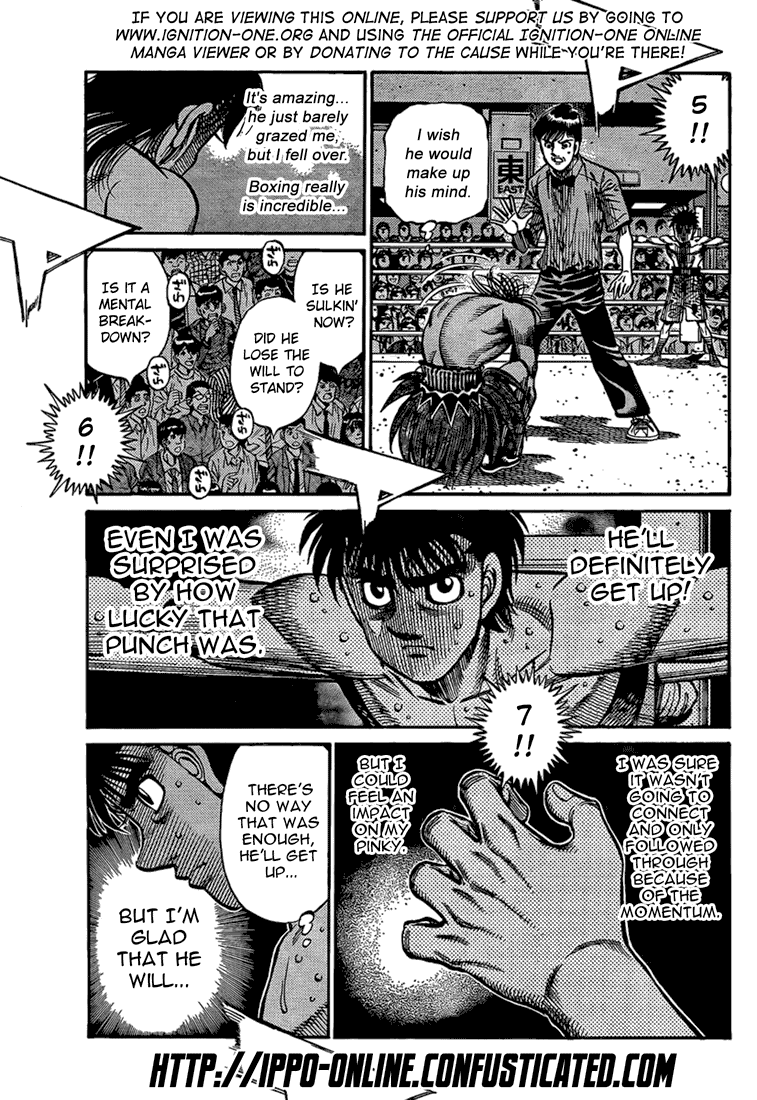 Hajime no Ippo Chapter 868 — page 7