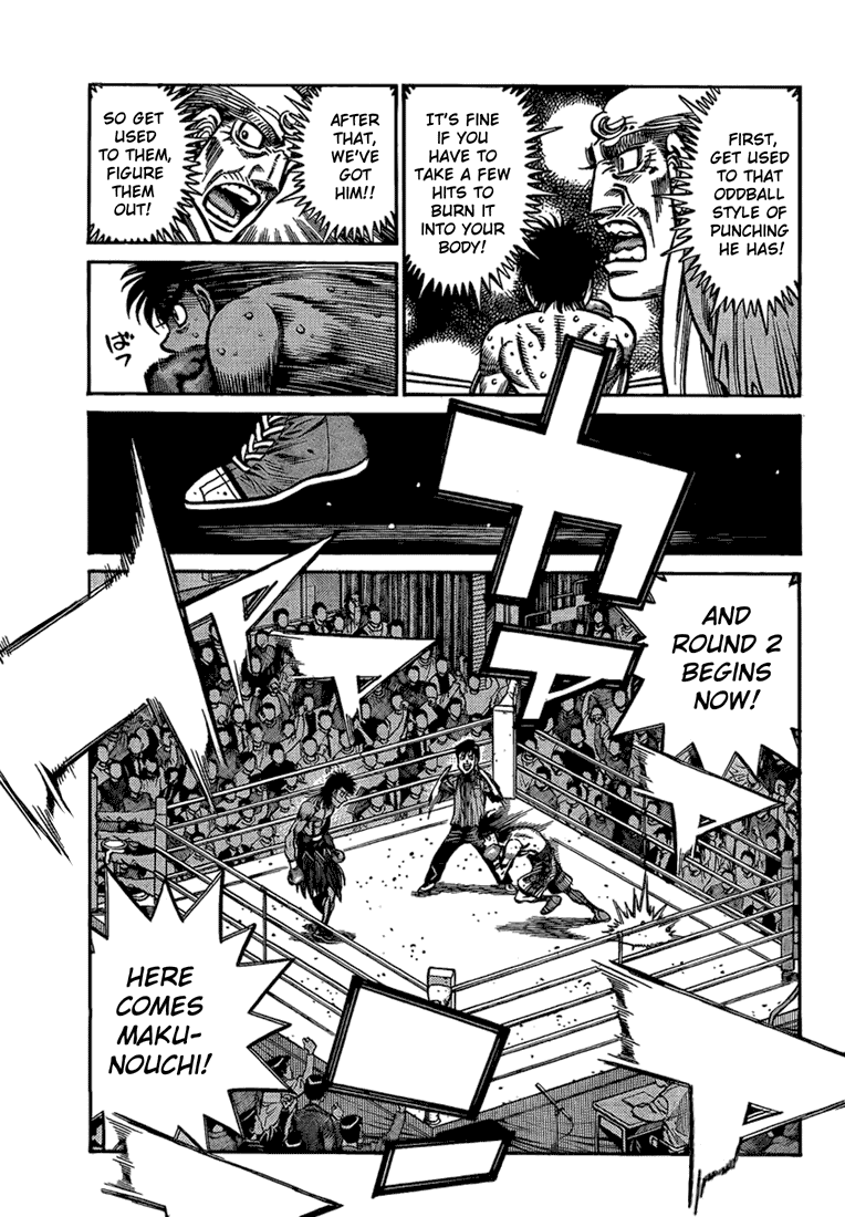 Hajime no Ippo Chapter 869 — page 15