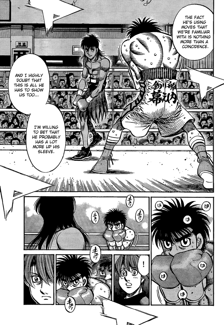 Hajime no Ippo Chapter 871 — page 9