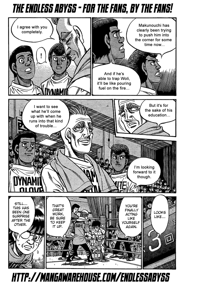 Hajime no Ippo Chapter 872 — page 8