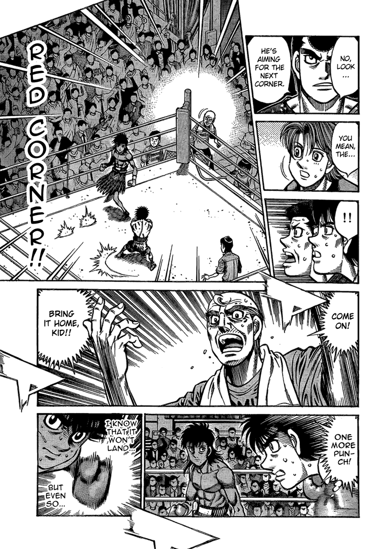 Hajime no Ippo Chapter 872 — page 15