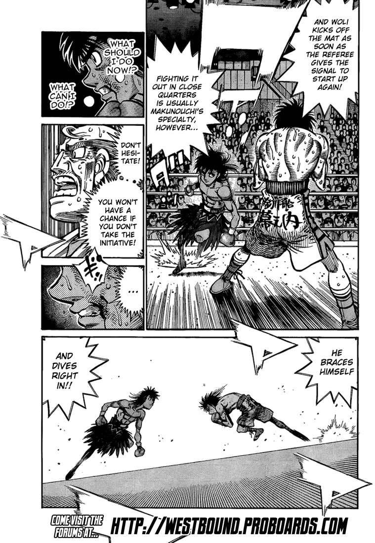 Hajime no Ippo Chapter 874 — page 15