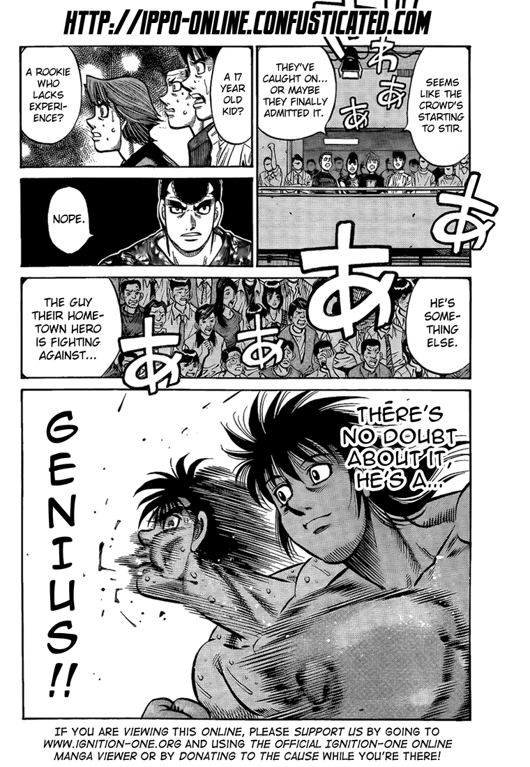 Hajime no Ippo Chapter 875 — page 6