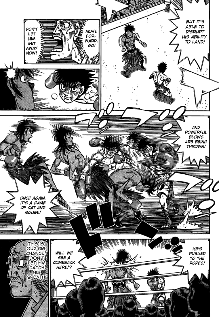 Hajime no Ippo Chapter 876 — page 3