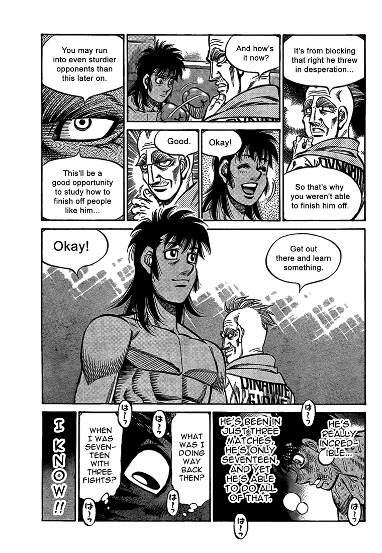Hajime no Ippo Chapter 878 — page 16