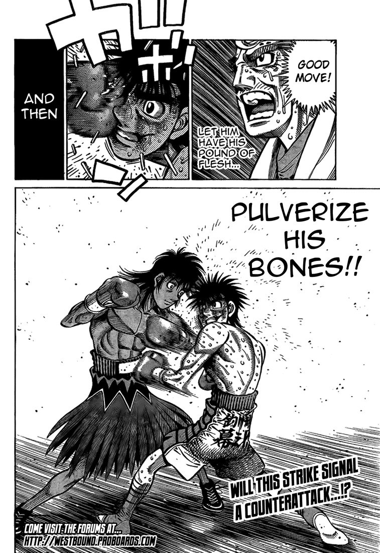 Hajime no Ippo Chapter 879 — page 16