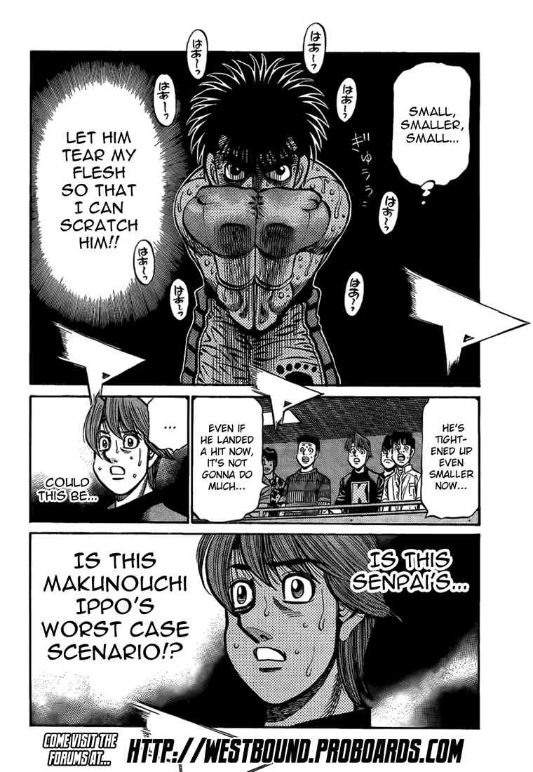 Hajime no Ippo Chapter 880 — page 15
