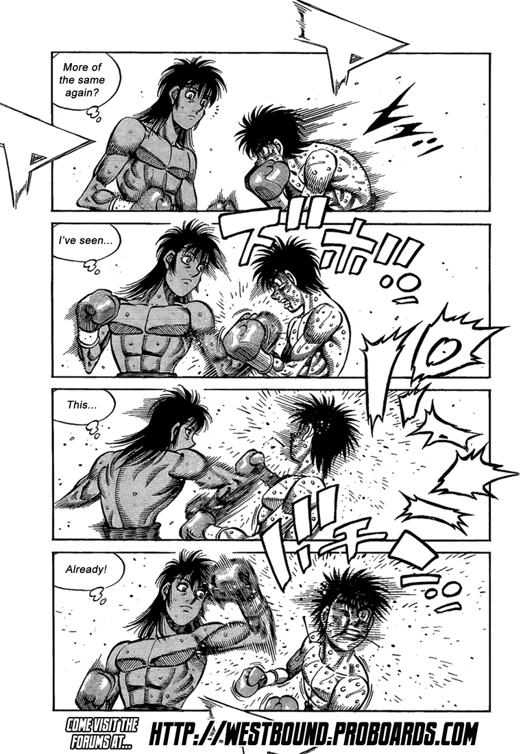 Hajime no Ippo Chapter 881 — page 9