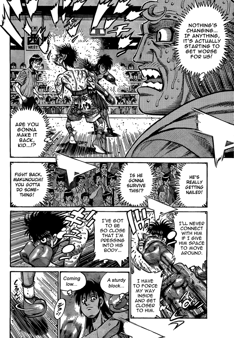 Hajime no Ippo Chapter 882 — page 6