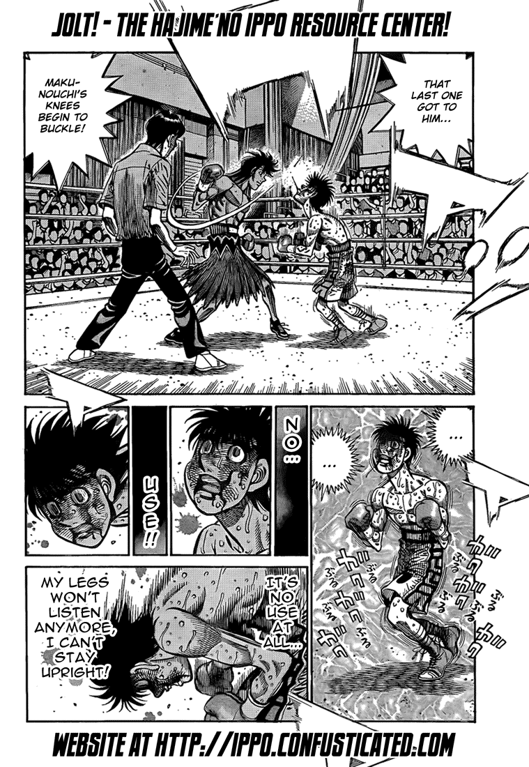 Hajime no Ippo Chapter 882 — page 8