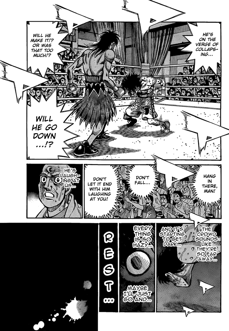 Hajime no Ippo Chapter 882 — page 9