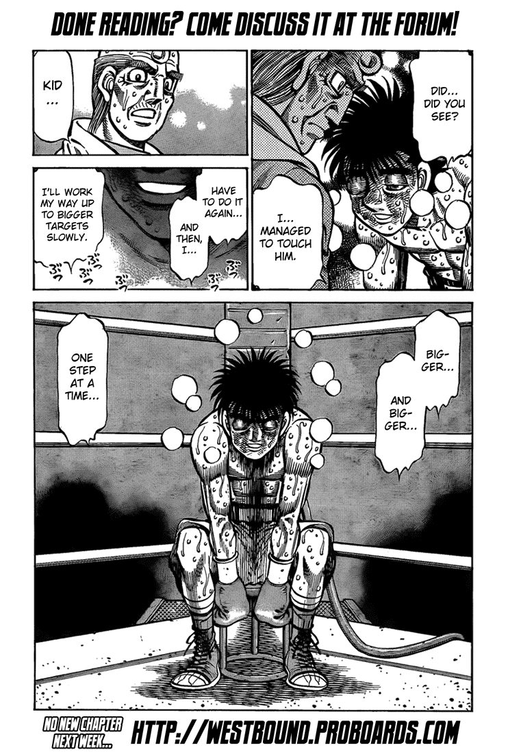 Hajime no Ippo Chapter 882 — page 18