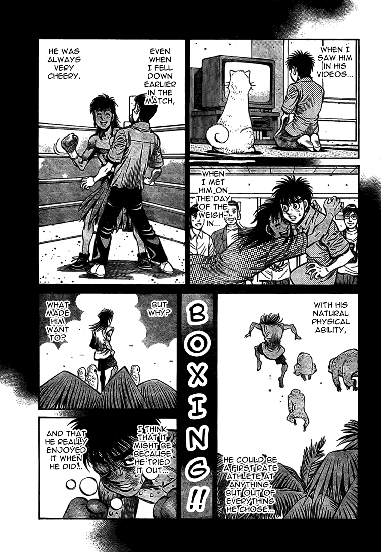 Hajime no Ippo Chapter 883 — page 8
