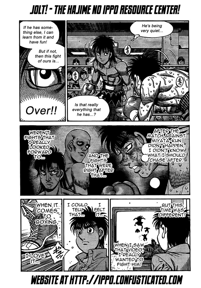 Hajime no Ippo Chapter 883 — page 10