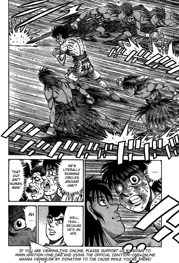 Hajime no Ippo Chapter 884 — page 2