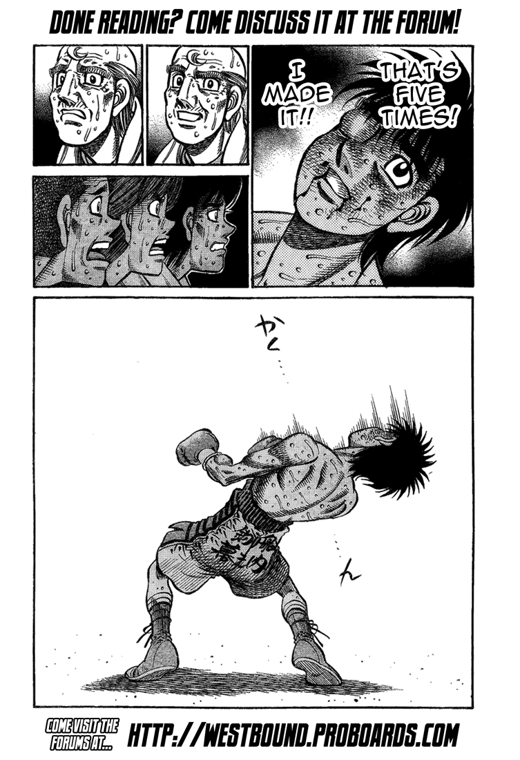 Hajime no Ippo Chapter 884 — page 18