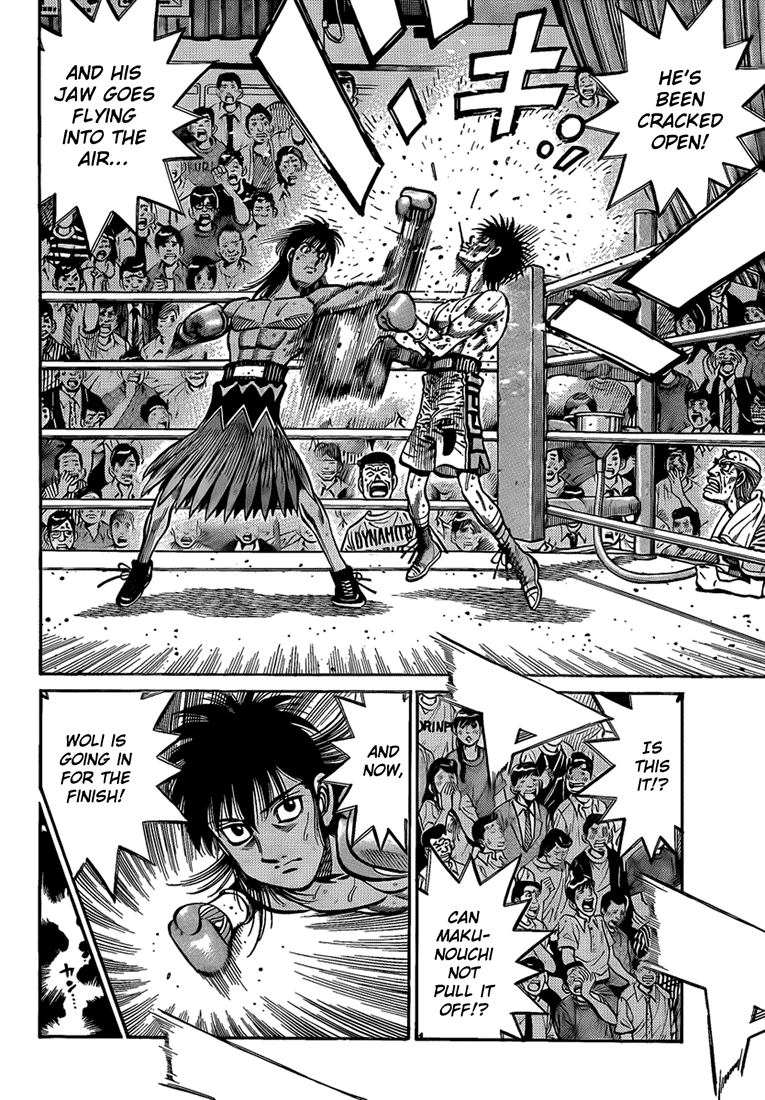 Hajime no Ippo Chapter 885 — page 6