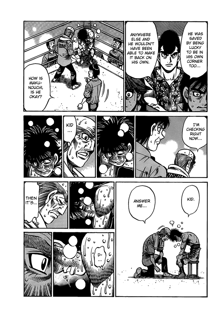 Hajime no Ippo Chapter 885 — page 9