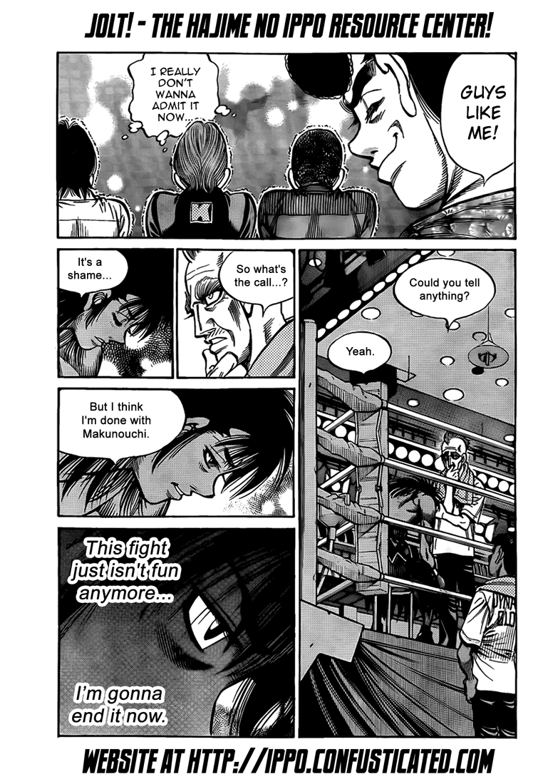 Hajime no Ippo Chapter 885 — page 13