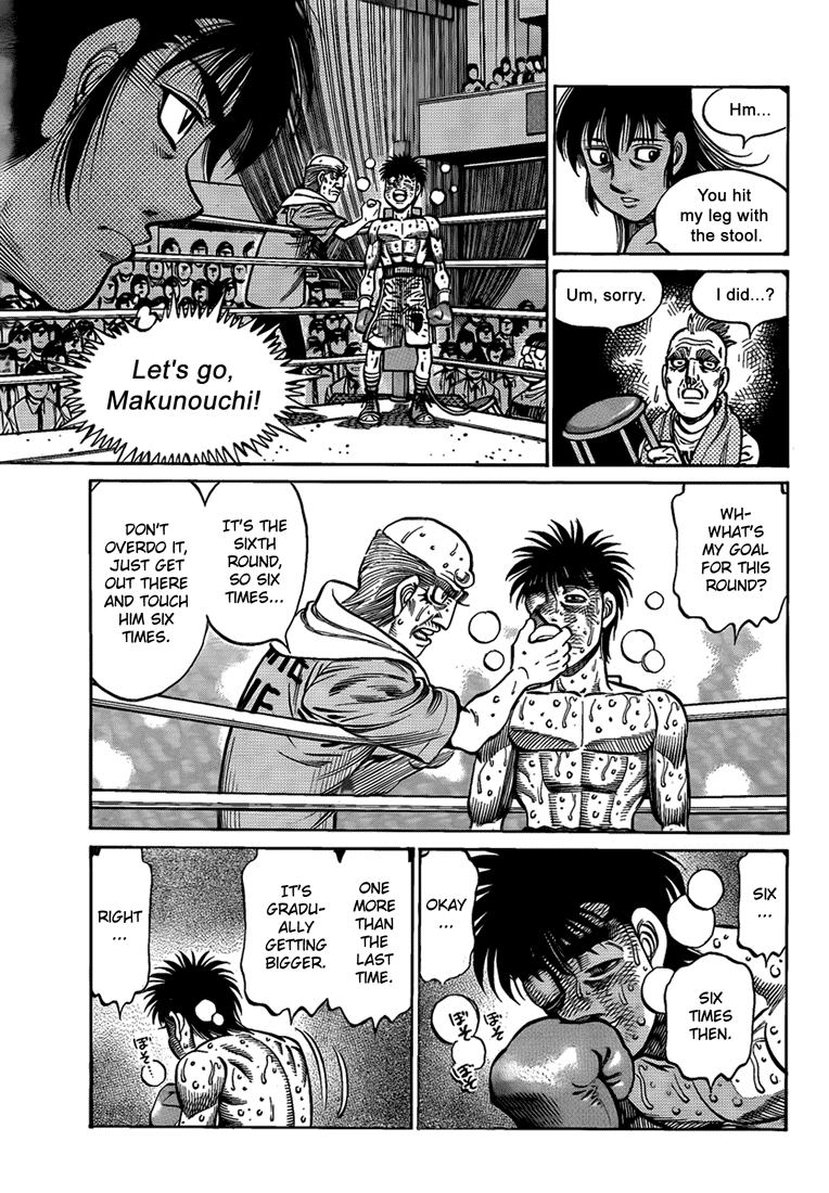Hajime no Ippo Chapter 885 — page 15