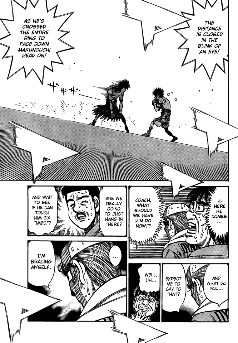Hajime no Ippo Chapter 885 — page 17