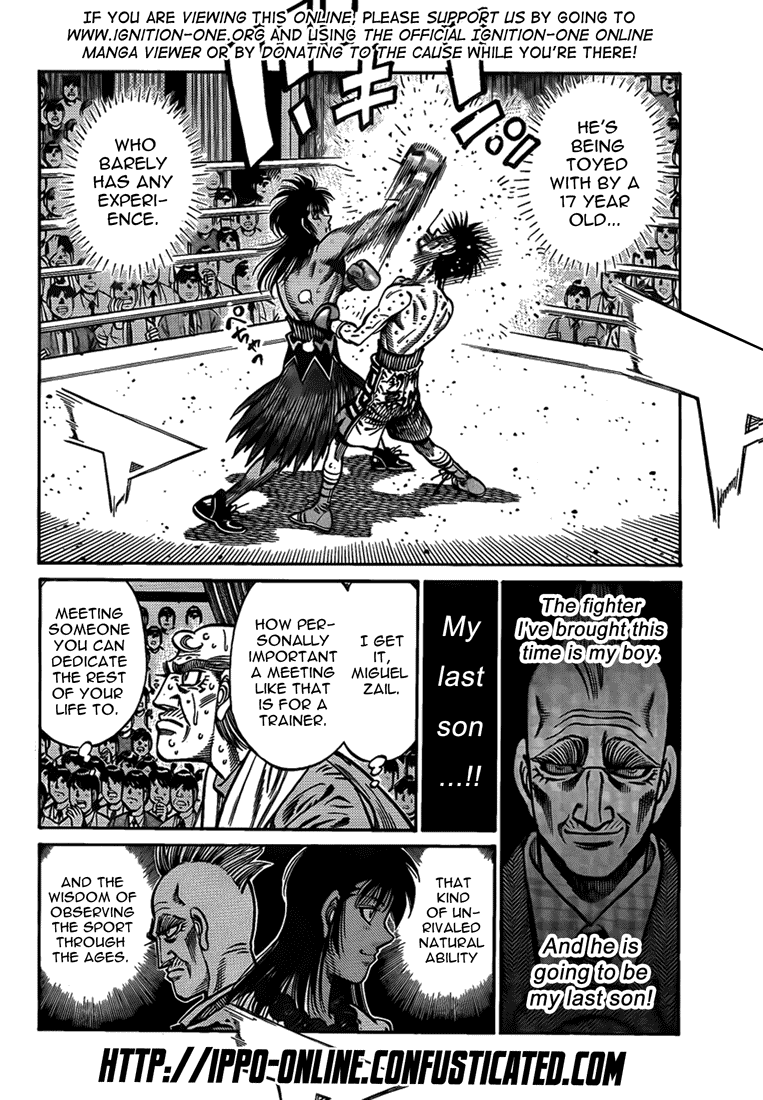 Hajime no Ippo Chapter 886 — page 2