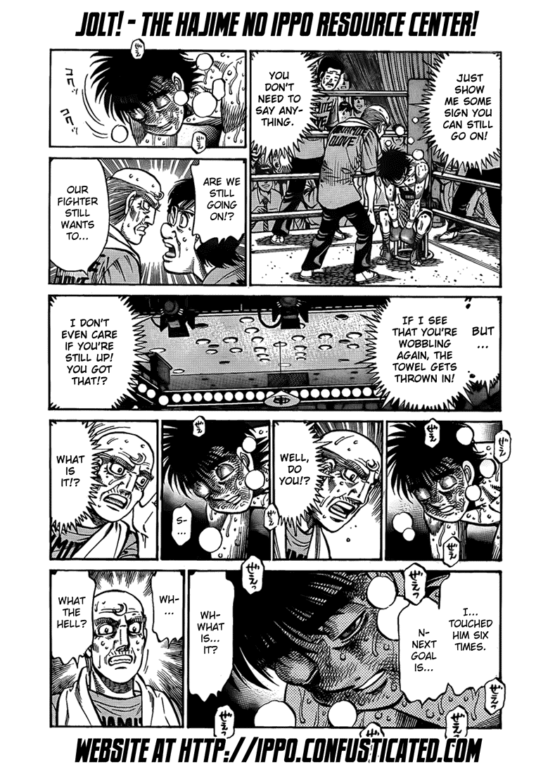 Hajime no Ippo Chapter 887 — page 13