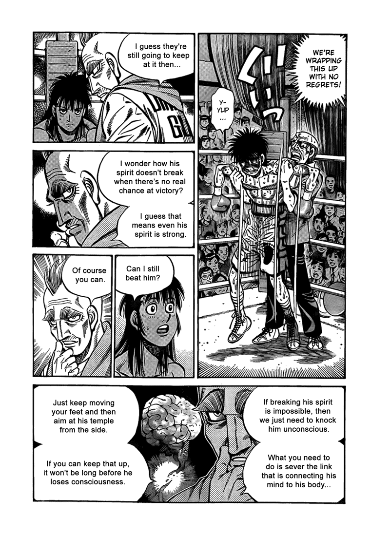 Hajime no Ippo Chapter 887 — page 15