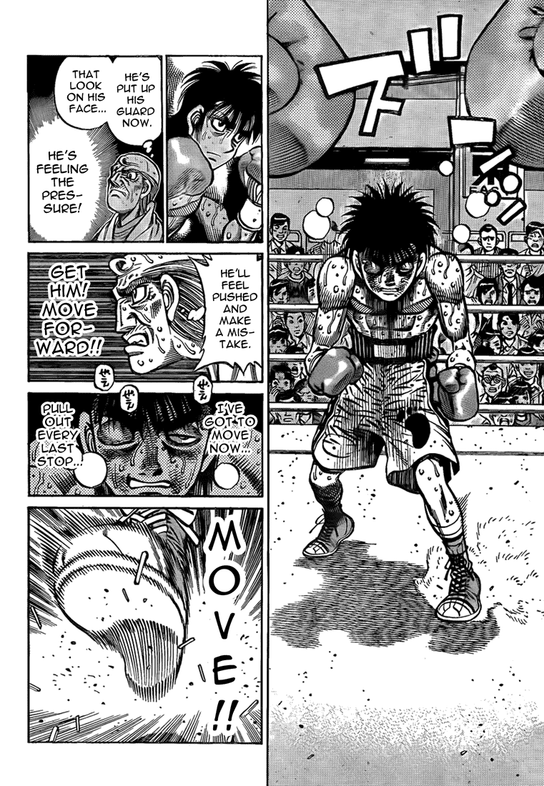 Hajime no Ippo Chapter 889 — page 12