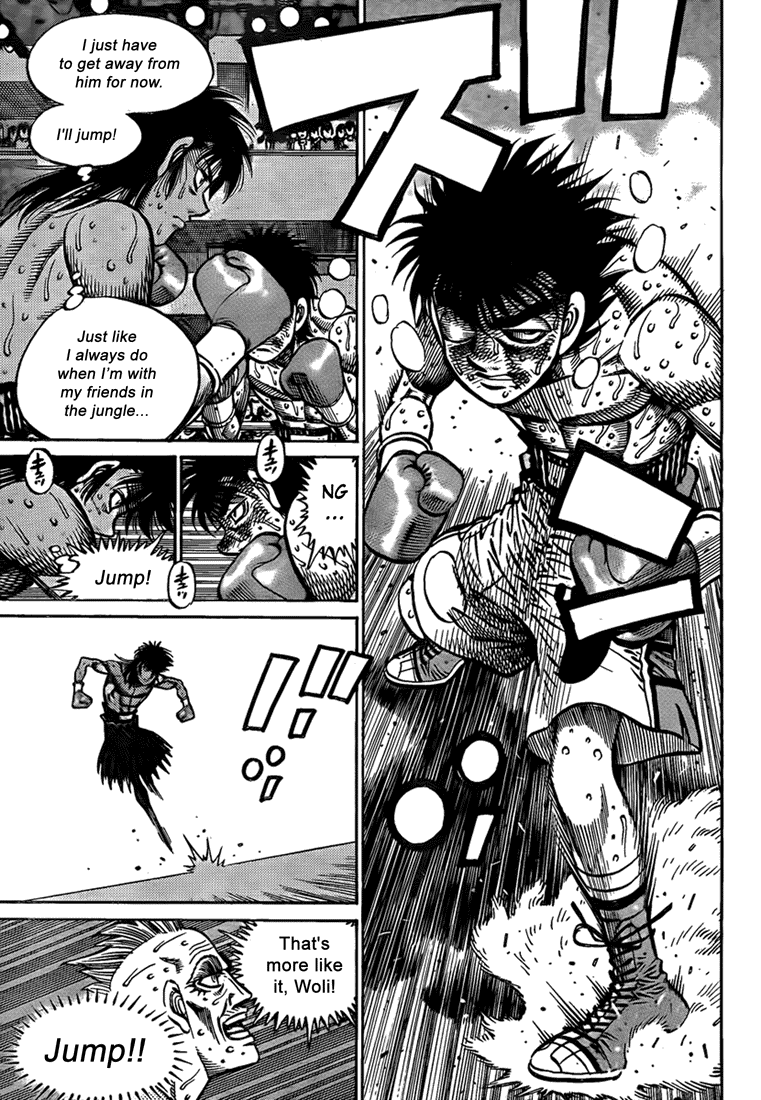 Hajime no Ippo Chapter 889 — page 13