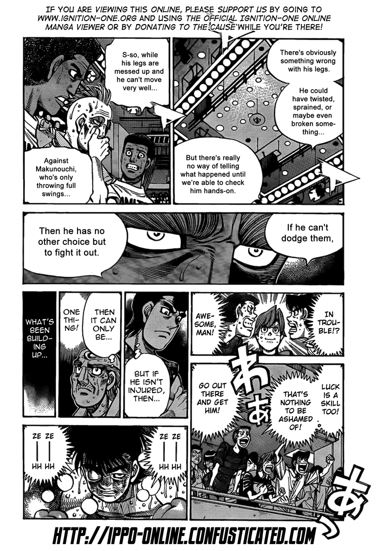 Hajime no Ippo Chapter 890 — page 6