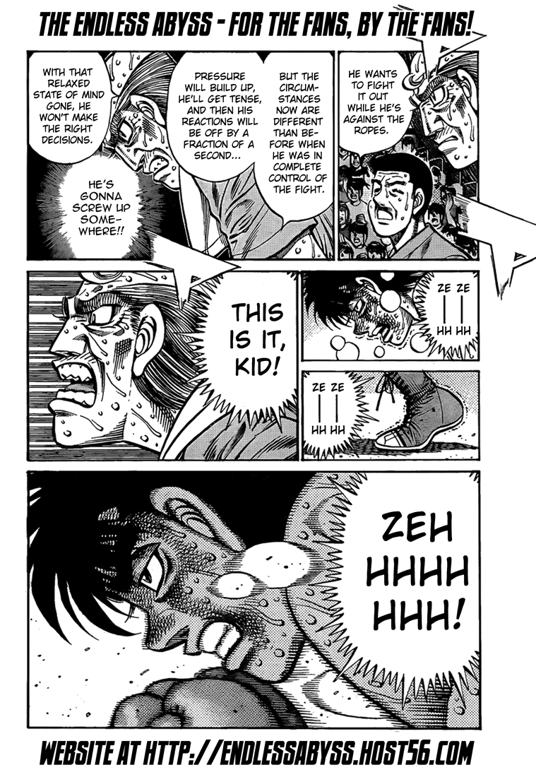 Hajime no Ippo Chapter 890 — page 8