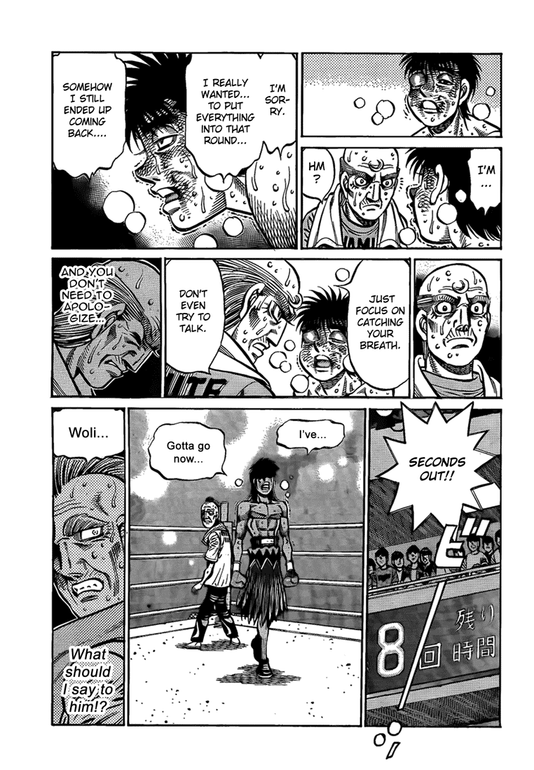 Hajime no Ippo Chapter 891 — page 13