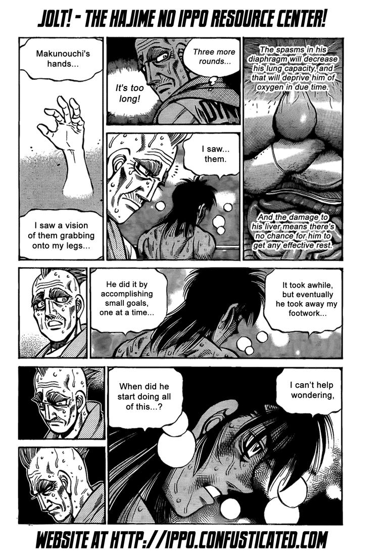 Hajime no Ippo Chapter 891 — page 14